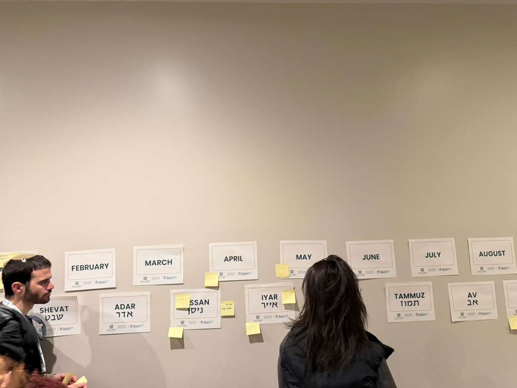 A workshop at the WZO Department of Education conference